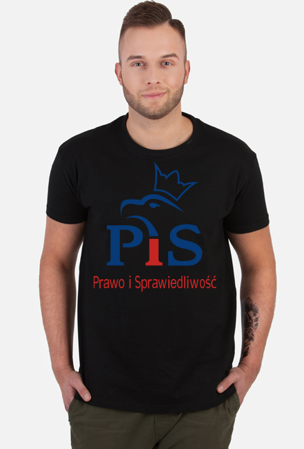 koszulka PiS czarna