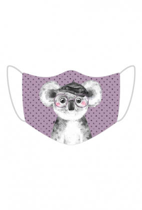 Maseczka Kolorowa Koala