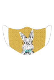 Maseczka Kolorowa Bunny