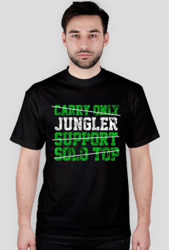 Koszulka z napisem JUNGLER