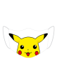 Maseczka Pokemon Pikachu