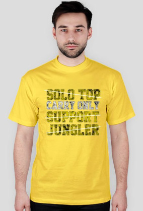 Koszulka z napisem CARRY ONLY