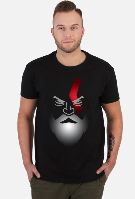 Koszulka Męska KRATOS, czarna
