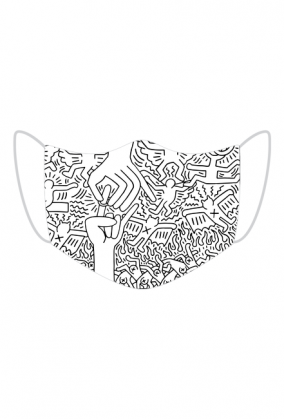 Maseczka Keith Haring