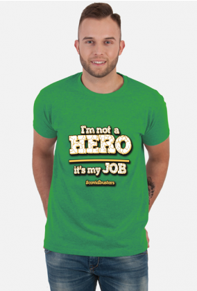 koszulka i'm not a HERO