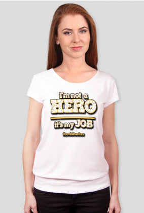 koszulka I'm not a HERO