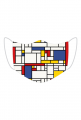 Maseczka Piet Mondrian