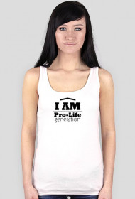 Pro-Life damska na ramiączka