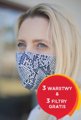 MASECZKA BAWEŁNIANA - CZARNY WĄŻ