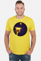 Żółty pieseł - koszulka męska