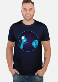 Niebieska krówka - koszulka męska