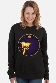 Żółty pieseł - bluza damska