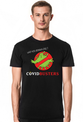 t-shirt SLIM "COVIDBUSTERS"
