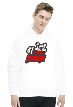 Bluza hoodie 4t cross enduro power