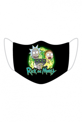 maseczka dziecięca męska damska ricv & morty riki i morti kreskówka bajki dla dorosłych