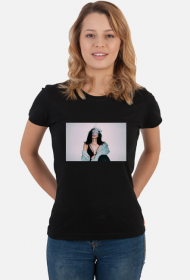 Koszulka damska - Girl Smoke