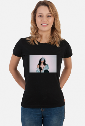 Koszulka damska - Girl Smoke