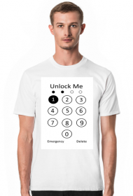 Koszulka męska - UNLOCK ME