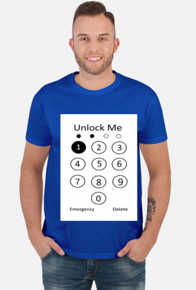Koszulka męska - UNLOCK ME