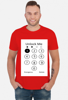 Koszulka męska - UNLOCK ME