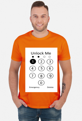 Koszulka męska - UNLOCK ME
