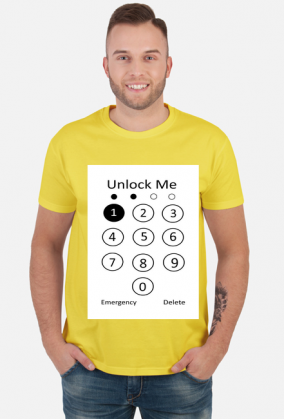 Koszulka męska - UNLOCK ME