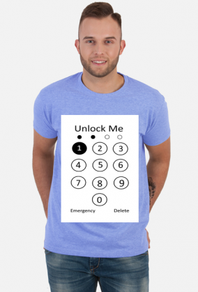 Koszulka męska - UNLOCK ME