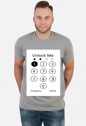 Koszulka męska - UNLOCK ME