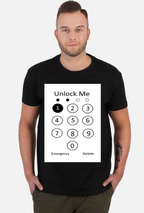 Koszulka męska - UNLOCK ME