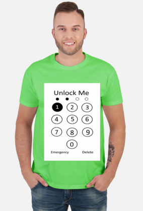 Koszulka męska - UNLOCK ME