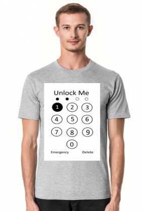 Koszulka męska - UNLOCK ME