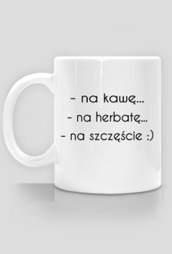 Kubek - na kawę.....