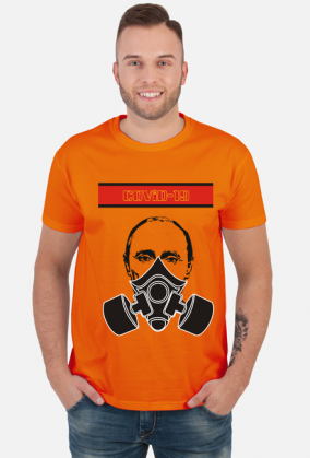 Koszulka 'Putin02 (flag-c19)'