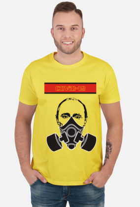 Koszulka 'Putin02 (flag-c19)'