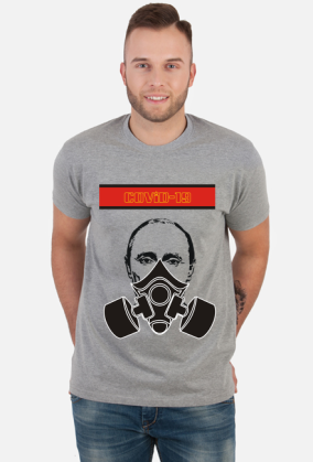 Koszulka 'Putin02 (flag-c19)'
