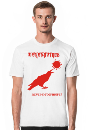 Koszulka 'Corona nevermore RED'
