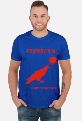 Koszulka 'Corona nevermore RED'