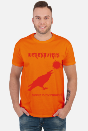 Koszulka 'Corona nevermore RED'