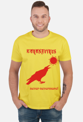 Koszulka 'Corona nevermore RED'