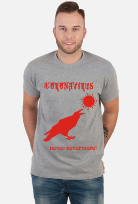 Koszulka 'Corona nevermore RED'