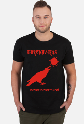 Koszulka 'Corona nevermore RED'