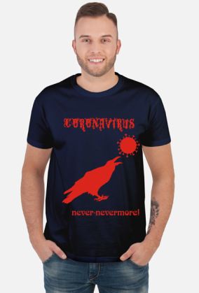 Koszulka 'Corona nevermore RED'