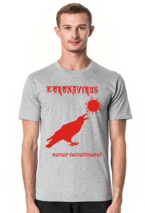 Koszulka 'Corona nevermore RED'