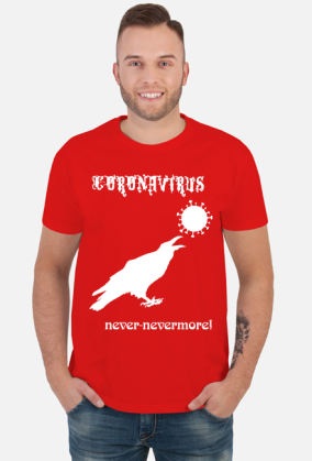Koszulka 'Corona nevermore WHITE'