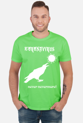 Koszulka 'Corona nevermore WHITE'