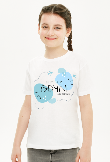 Koszulka t-shirt z nadrukiem Jestem z Gdyni!