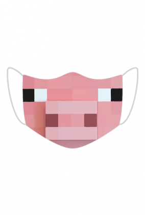 Maseczka Minecraft Piggy