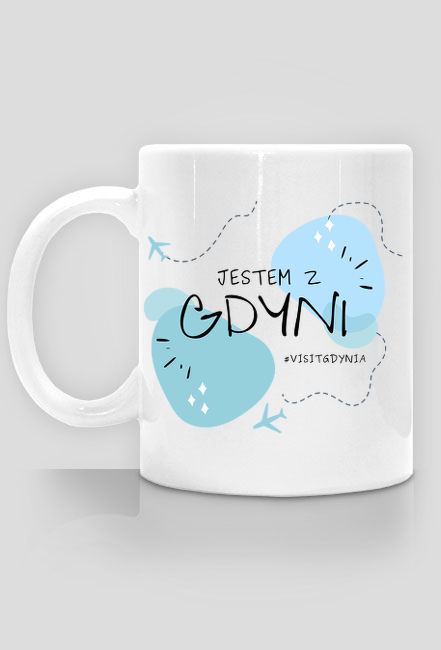 Kubek z nadrukiem: Jestem z Gdyni!