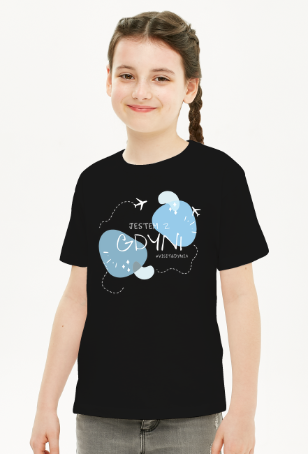 Koszulka t-shirt z nadrukiem: Jestem z Gdyni!