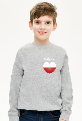Bluza serce Polska
